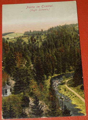 Alte farblitho postkarte - farblitho,