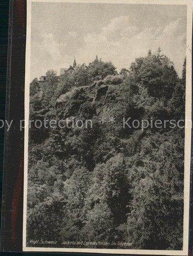 Jocketa loreleyfelsen triebtal - loreleyfelsen,