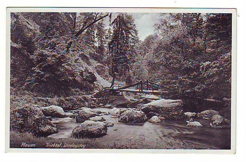 Plauen vogtland triebtal - ak,