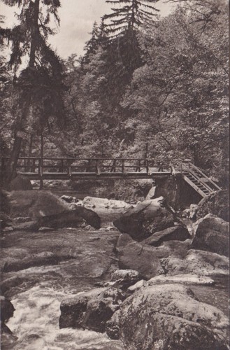 Alte postkarte triebtal bei - postkarte,